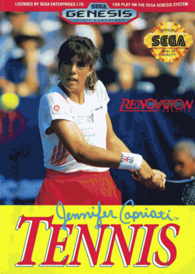 Rom juego Jennifer Capriati Tennis
